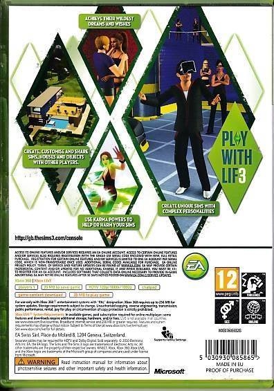 The Sims 3 - XBOX 360 (B Grade) (Genbrug)